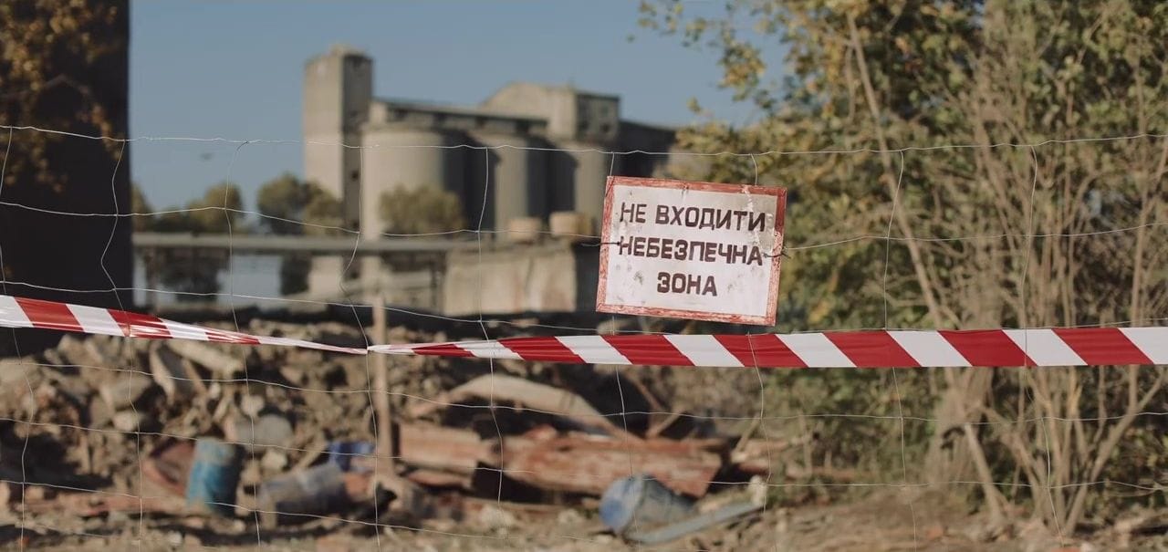 Демонтаж Димової Труби методом підриву – «Миколаївцемент» (2021)