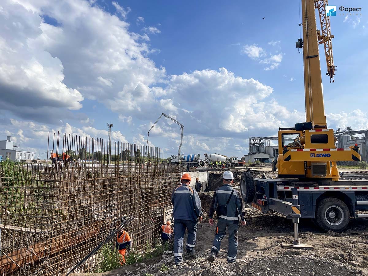 армування поясом цукровий завод