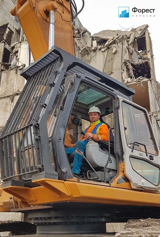 CASE 460CX Demolition – найдовша стріла українського екскаватора-демонтажника (28 м)