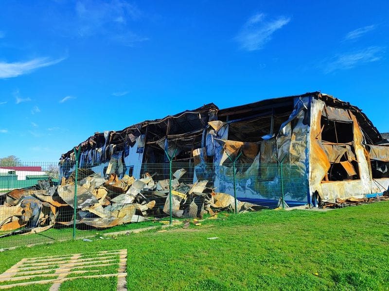 Розпочато роботи з демонтажу птахофабрики в місті Нововолинськ