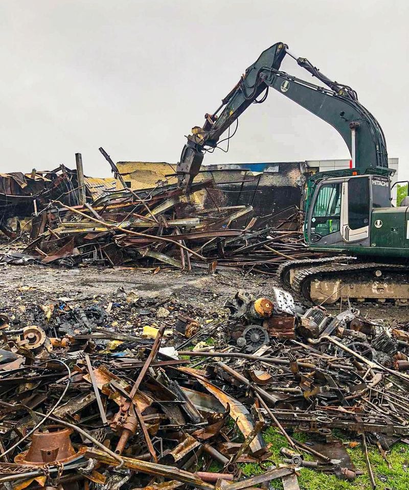 Демонтаж металоконструкцій