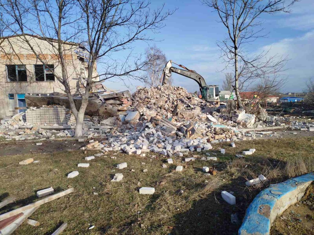 Значення демонтажу для відновлення регіонів